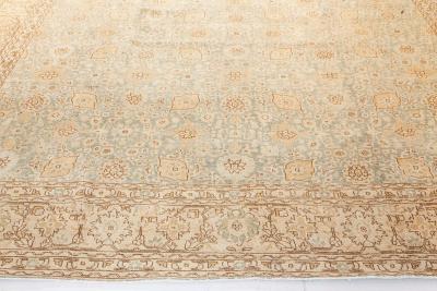 Authentic Early 20th Century Persian Tabriz Handmade Wool Rug