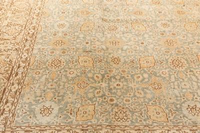 Authentic Early 20th Century Persian Tabriz Handmade Wool Rug