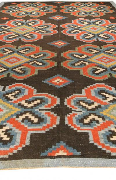 Authentic Early 20th Century Russian Bessarabian Carpet