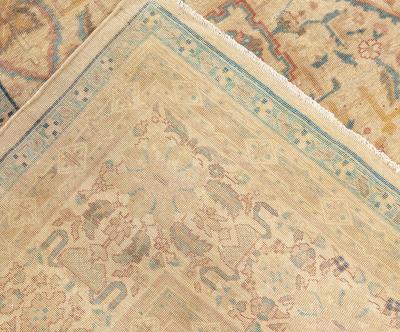 Authentic Early 20th Century Turkish Hereke Rug