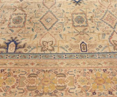 Authentic Early 20th Century Turkish Hereke Rug