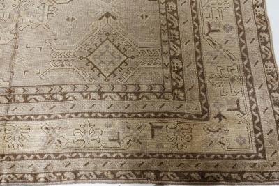Authentic Early 20th Century Turkish Oushak Rug