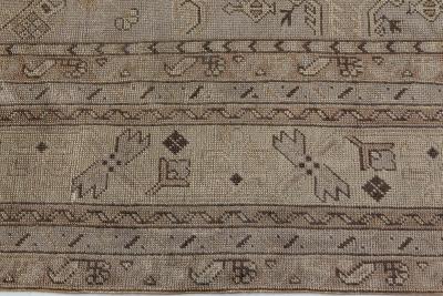 Authentic Early 20th Century Turkish Oushak Rug