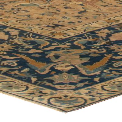 Authentic Indian Animal Botanic Handmade Wool Rug