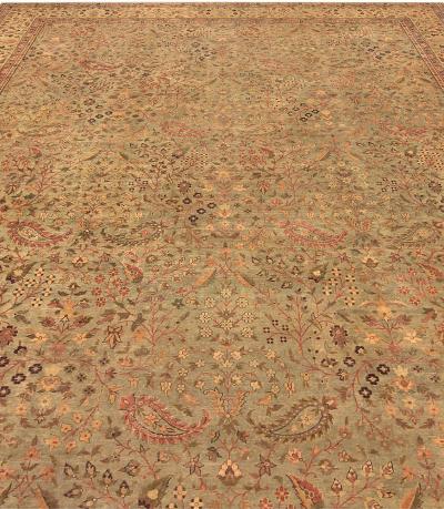 Authentic Indian Botanic Handmade wool Rug