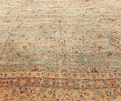 Authentic Oversized Antique Persian Sarouk Rug