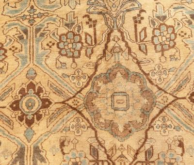 Authentic Persian Bidjar Botanic Handmade Wool Rug