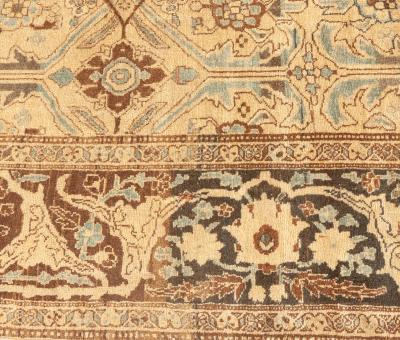 Authentic Persian Bidjar Botanic Handmade Wool Rug