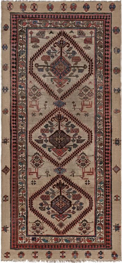 Authentic Persian Handmade Wool Runner