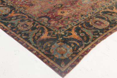 Authentic Persian Isfahan Botanic Handmade Carpet