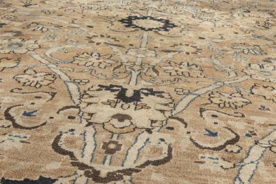 Authentic Persian Khorassan Botanic Handmade Wool Rug