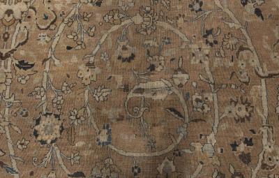 Authentic Persian Khorassan Botanic Handmade Wool Rug