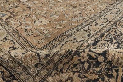 Authentic Persian Khorassan Botanic Handmade Wool Rug