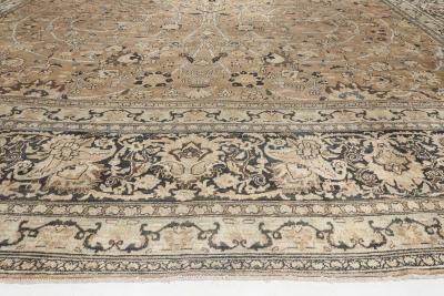 Authentic Persian Khorassan Botanic Handmade Wool Rug