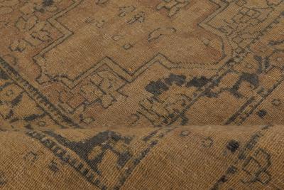 Authentic Persian Kirman Botanic Handmade Wool Rug