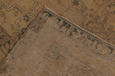 Authentic Persian Kirman Botanic Handmade Wool Rug