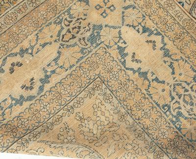 Authentic Persian Kirman Handmade Wool Carpet