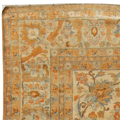 Authentic Persian Kirman Handmade Wool Rug