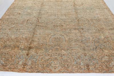 Authentic Persian Kirman Handmade Wool Rug