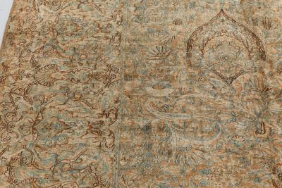 Authentic Persian Kirman Handmade Wool Rug