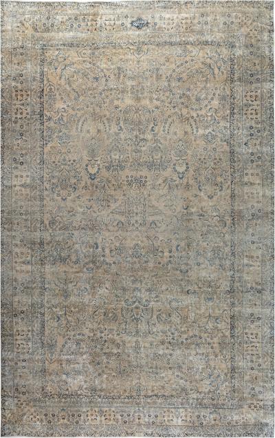 Authentic Persian Kirman Handmade Wool Rug