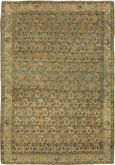 Authentic Persian Kirman Handmade Wool Rug