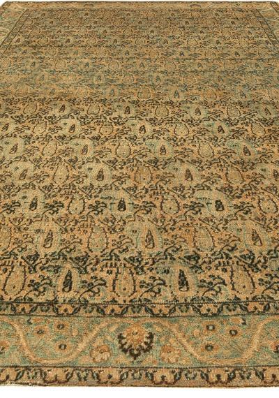 Authentic Persian Kirman Handmade Wool Rug
