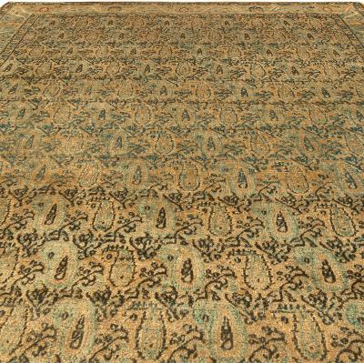 Authentic Persian Kirman Handmade Wool Rug