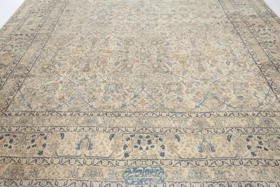 Authentic Persian Kirman Handmade Wool Rug