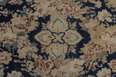 Authentic Persian Malayer Botanic Handmade Wool Rug