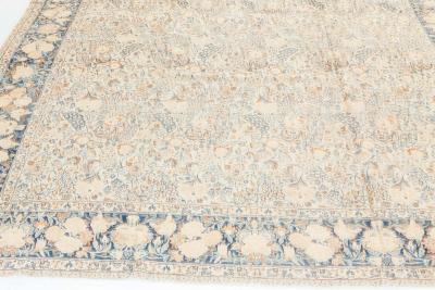 Authentic Persian Meshad Botanic Handmade Wool Carpet