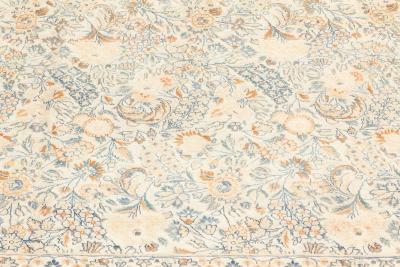 Authentic Persian Meshad Botanic Handmade Wool Carpet