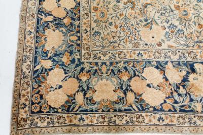 Authentic Persian Meshad Botanic Handmade Wool Carpet