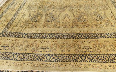 Authentic Persian Meshad Handmade Wool Carpet