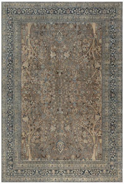Authentic Persian Meshad Handmade Wool Rug