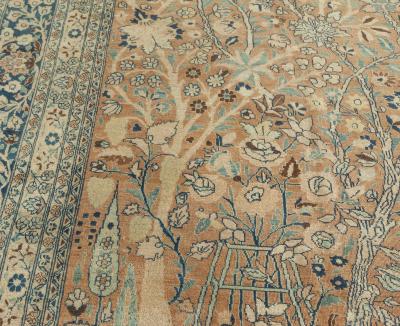 Authentic Persian Meshad Handmade Wool Rug
