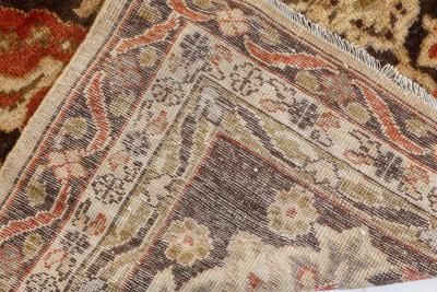 Authentic Persian Sultanabad Bold Multi Color Handmade Wool Rug