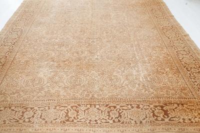 Authentic Persian Sultanabad Botanic Design Handmade Wool Rug