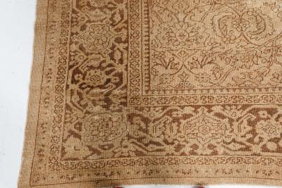 Authentic Persian Sultanabad Botanic Design Handmade Wool Rug