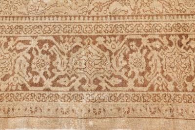 Authentic Persian Sultanabad Botanic Design Handmade Wool Rug