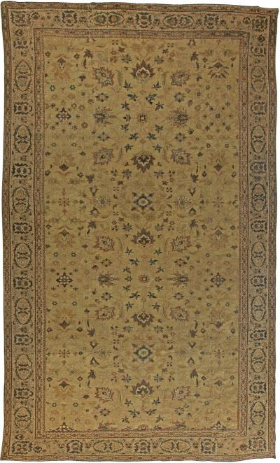 Authentic Persian Sultanabad Handmade Wool Rug