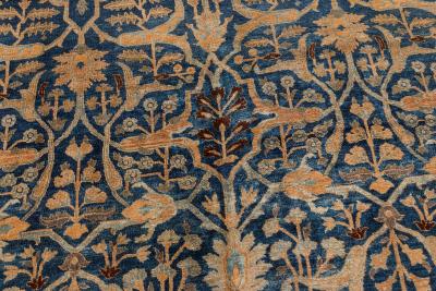 Authentic Persian Tabriz Handmade Wool Carpet