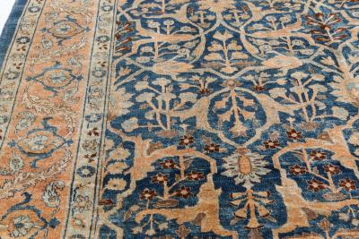 Authentic Persian Tabriz Handmade Wool Carpet