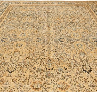 Authentic Persian Tabriz Handmade Wool Rug