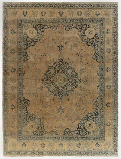 Authentic Persian Tabriz Handmade Wool Rug