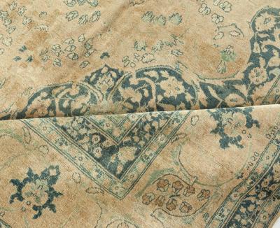 Authentic Persian Tabriz Handmade Wool Rug