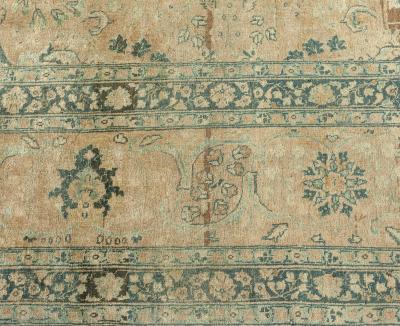 Authentic Persian Tabriz Handmade Wool Rug