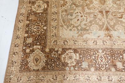 Authentic Persian Tabriz Handmade Wool Rug