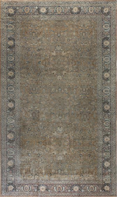 Authentic Persian Tabriz Handmade Wool Rug