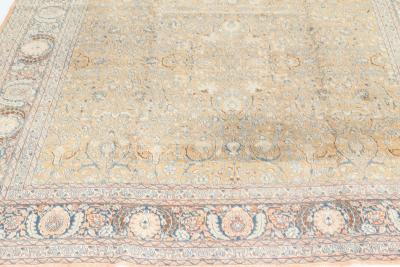 Authentic Persian Tabriz Handmade Wool Rug